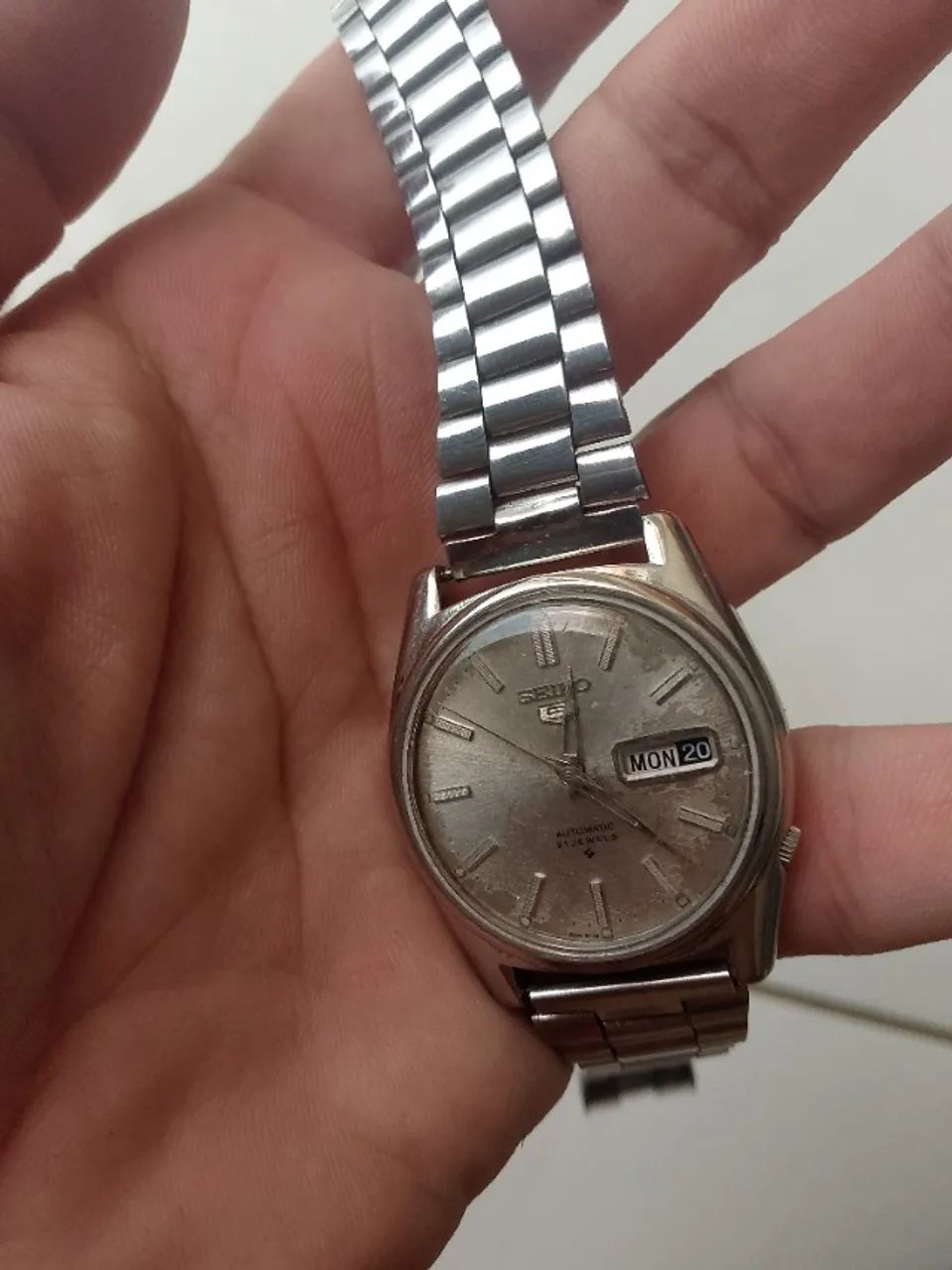 Relógio Seiko 5 automático funcionando  - Foto 5