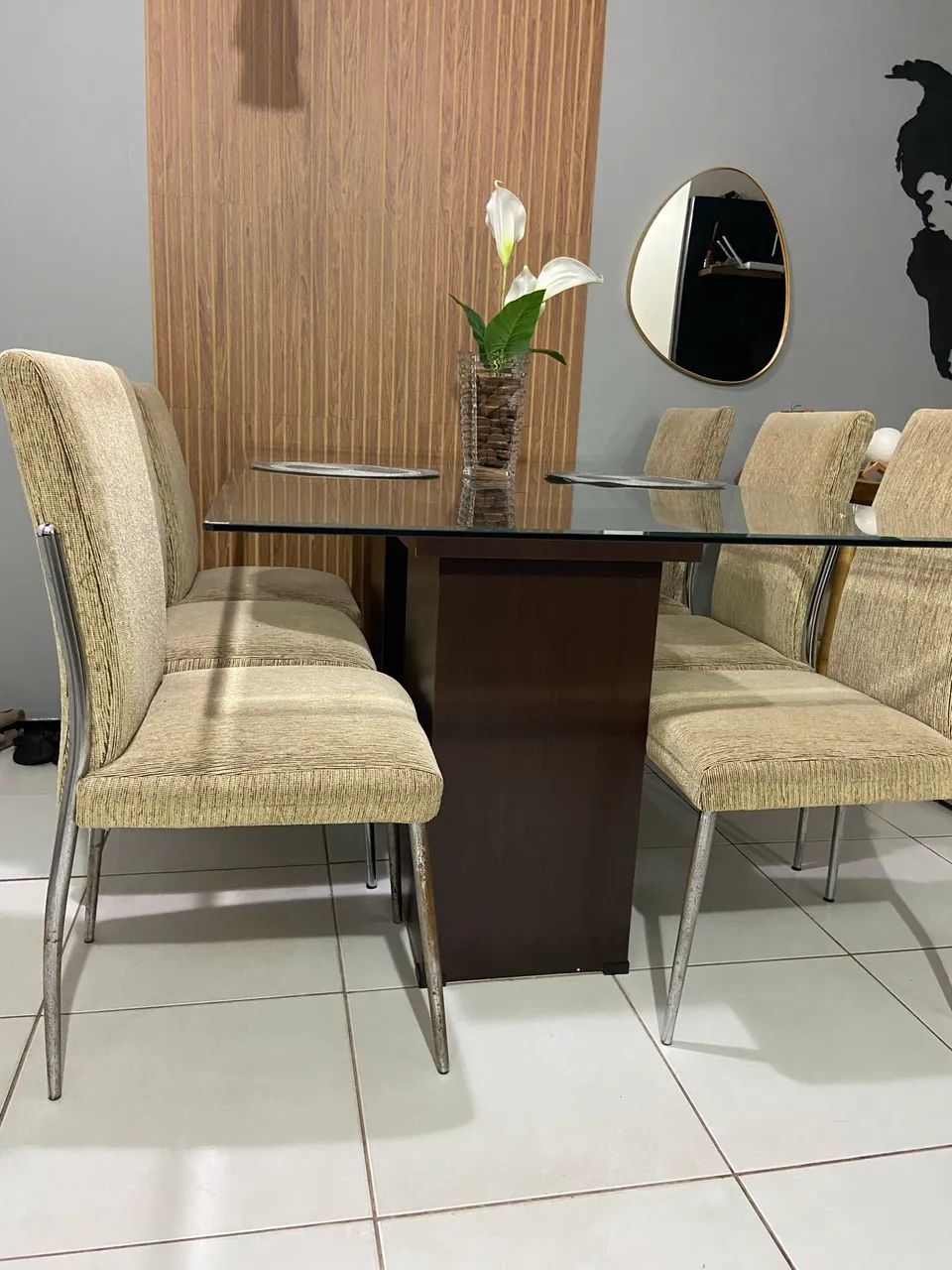 MESA DE JANTAR 6 LUGARES