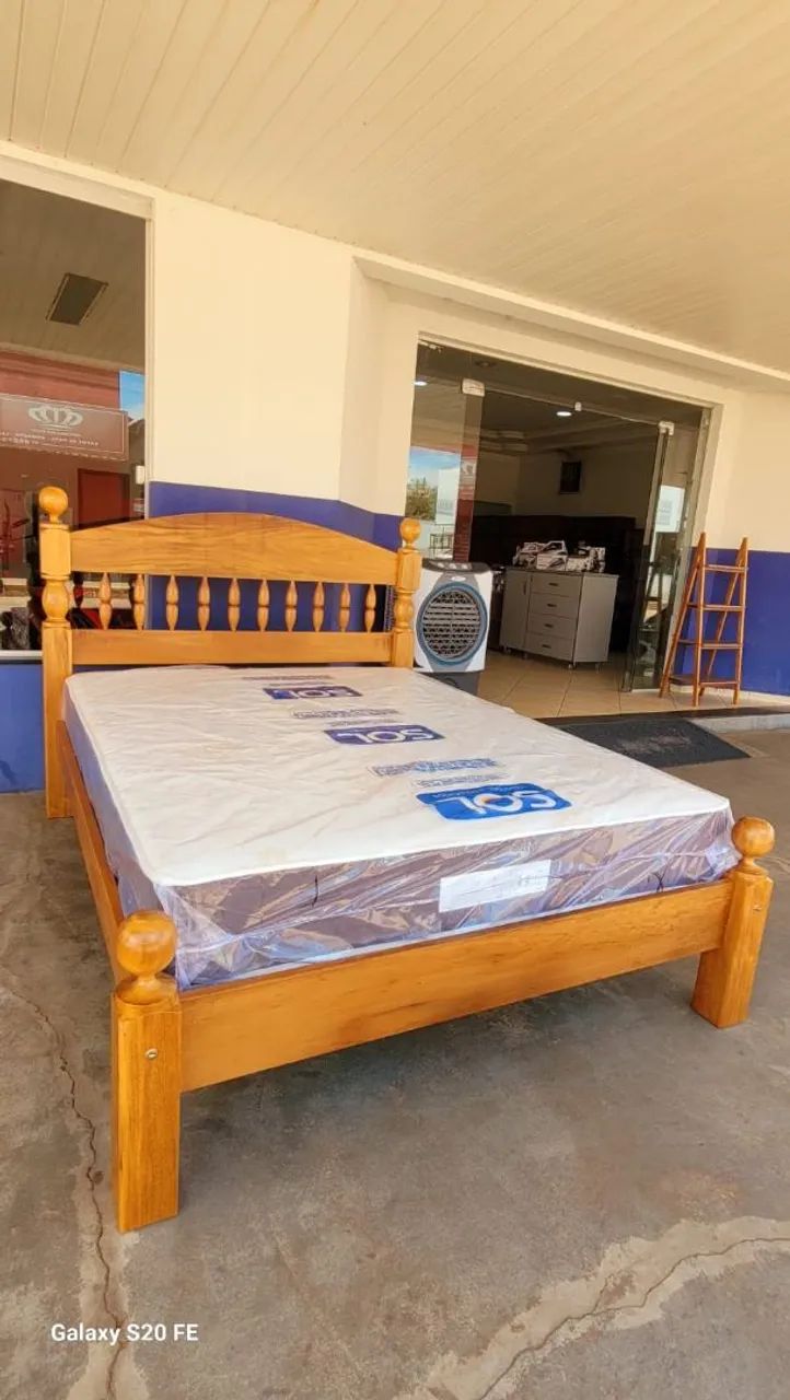 Cama de madeira - Foto 5