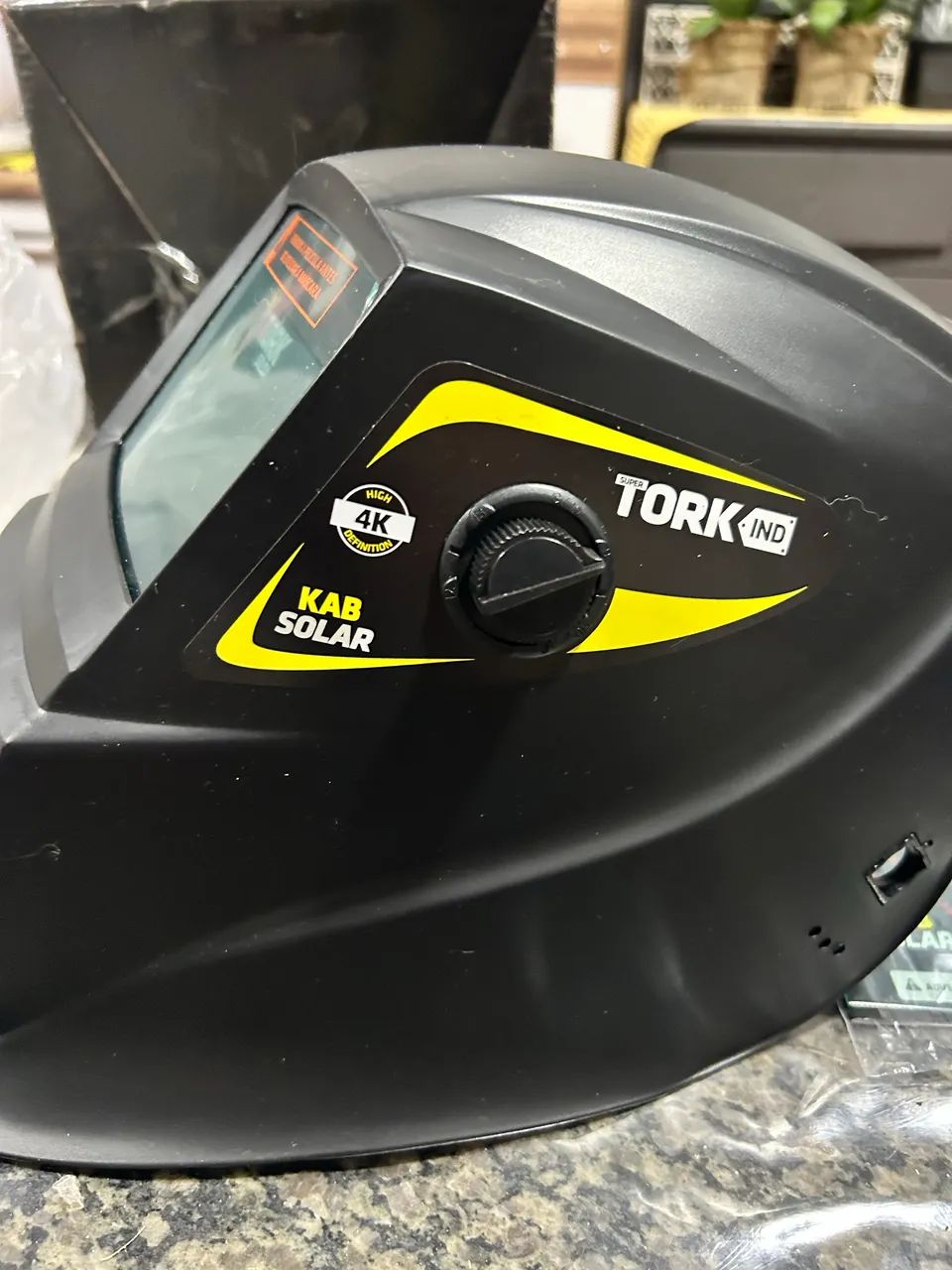 Capacete de solda tecnológico  - Foto 2