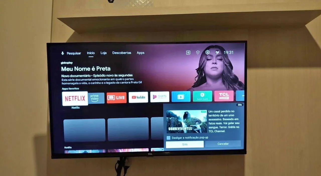 Smart TV Android TCL vendo ou troco
