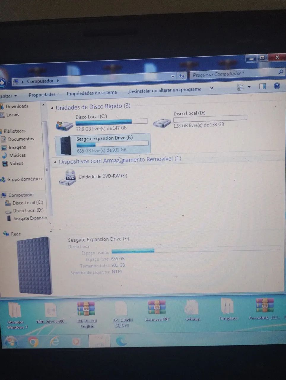 HD 1tb para notebook c alerta leia - Foto 4
