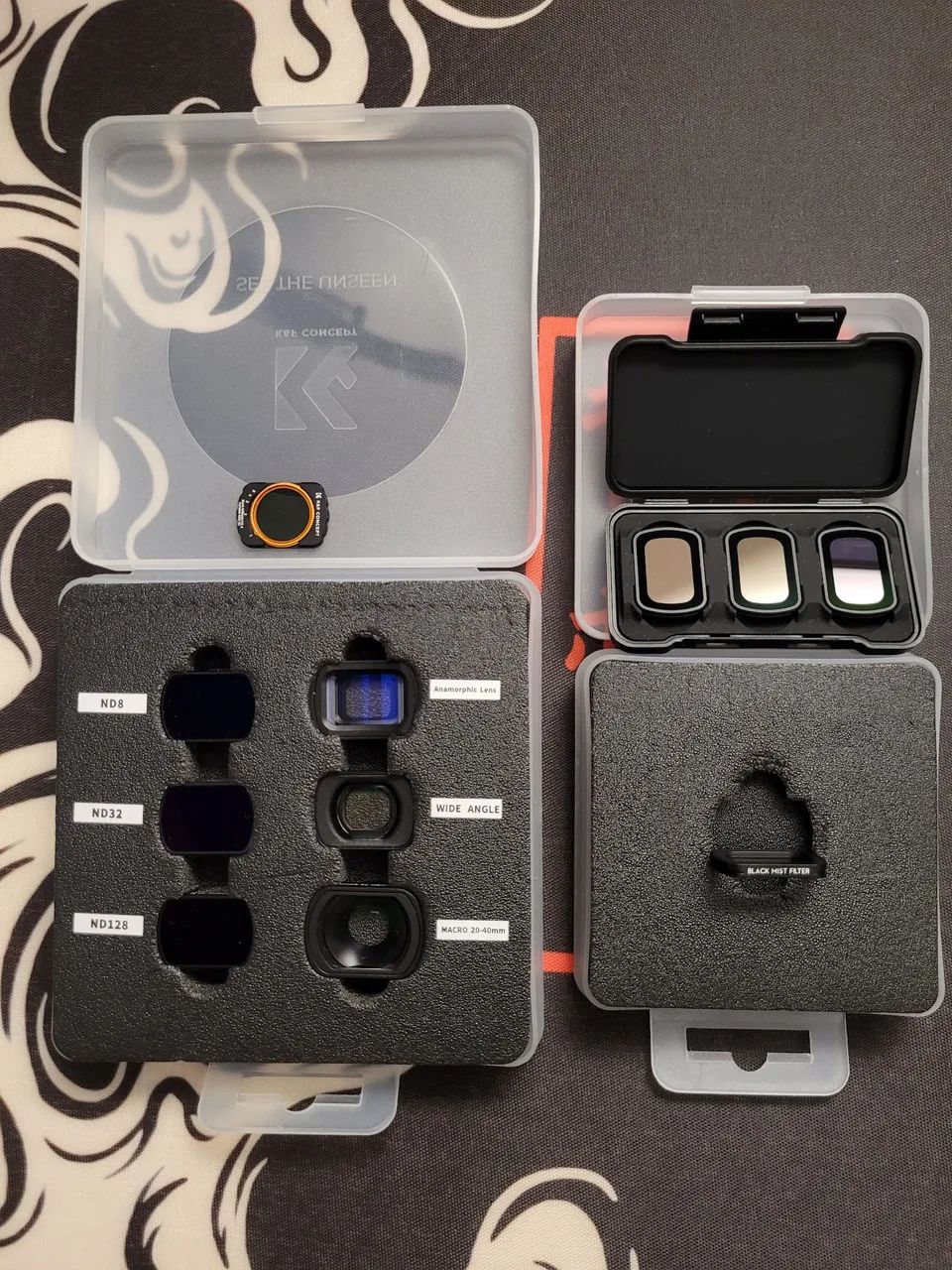 Kit de Lentes e Filtros para Dji Osmo Pocket 3