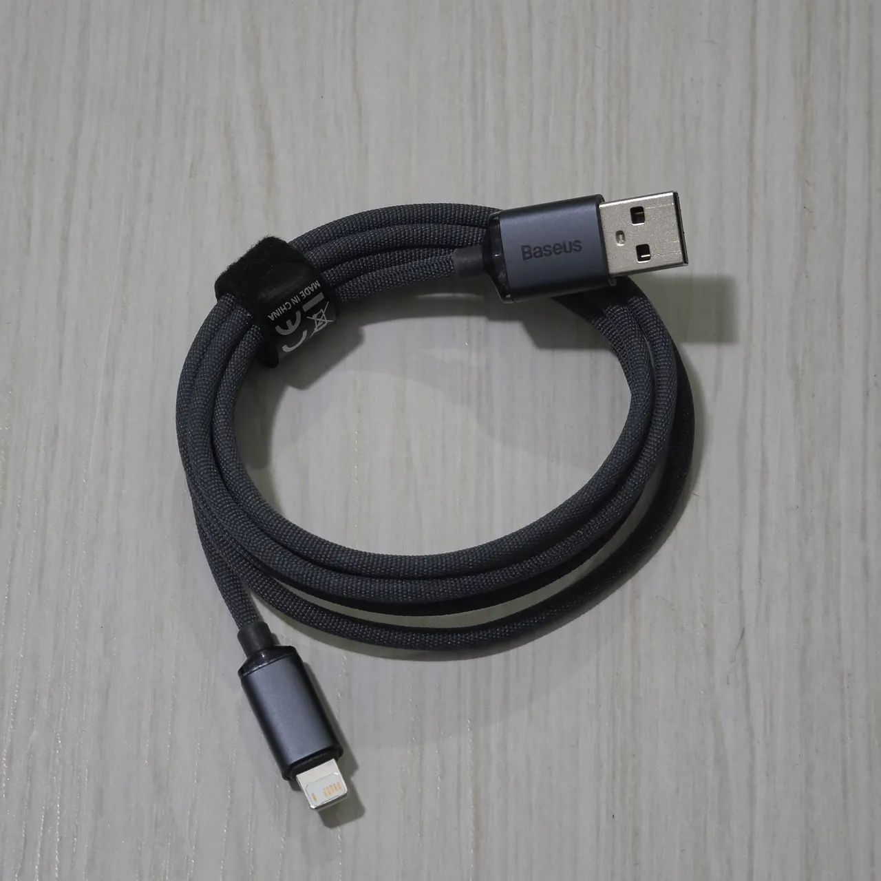 Cabo iPhone Baseus original 1,2m iPhone 14, 13, 12 e anteriores - Foto 2