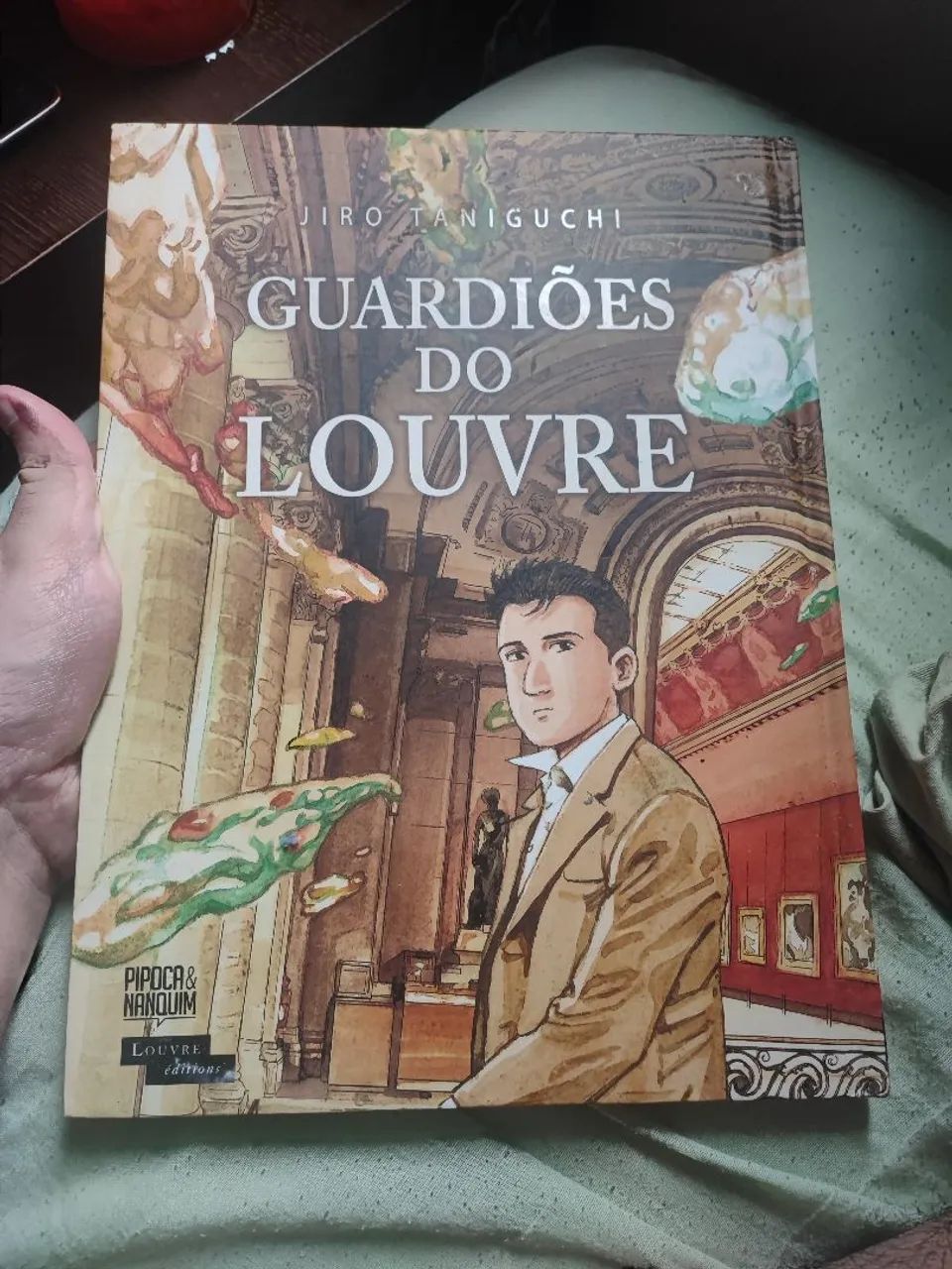 Hq Guardiões do Louvre Pipoca e Nanquim 