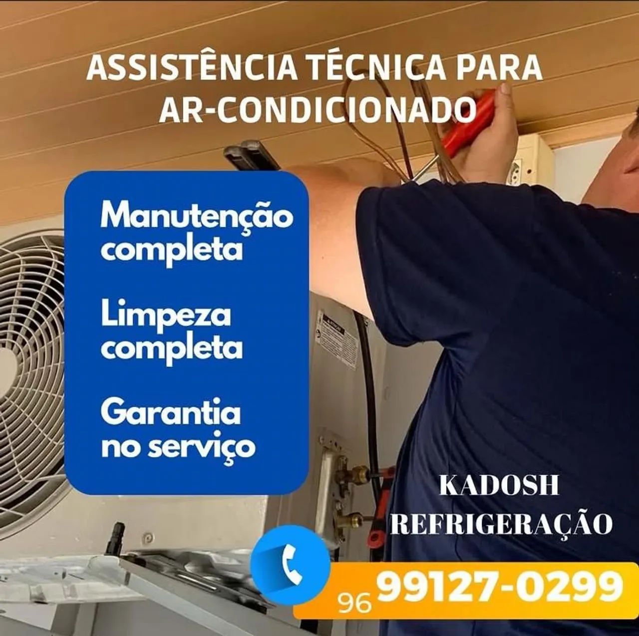 Limpeza, manutenção e concerto de central e ar condicionado .