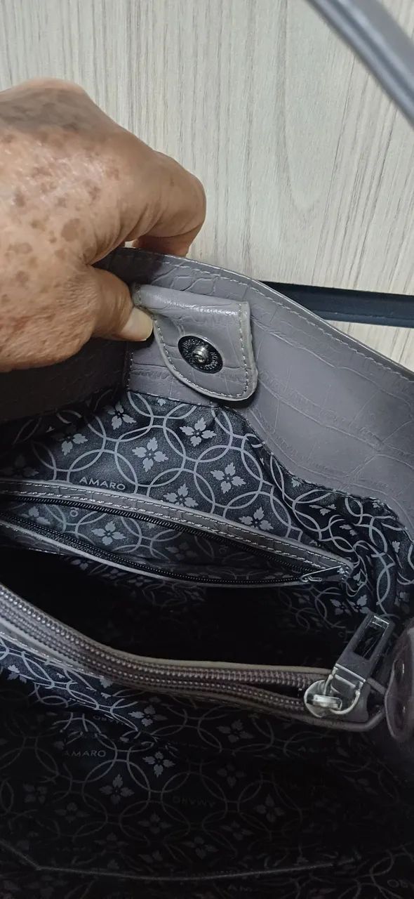 Bolsa Amaro de ombro com duas alças - Foto 4
