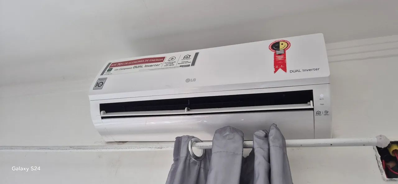 Ar condicionado Split LG Inverter Wi-Fi 9000