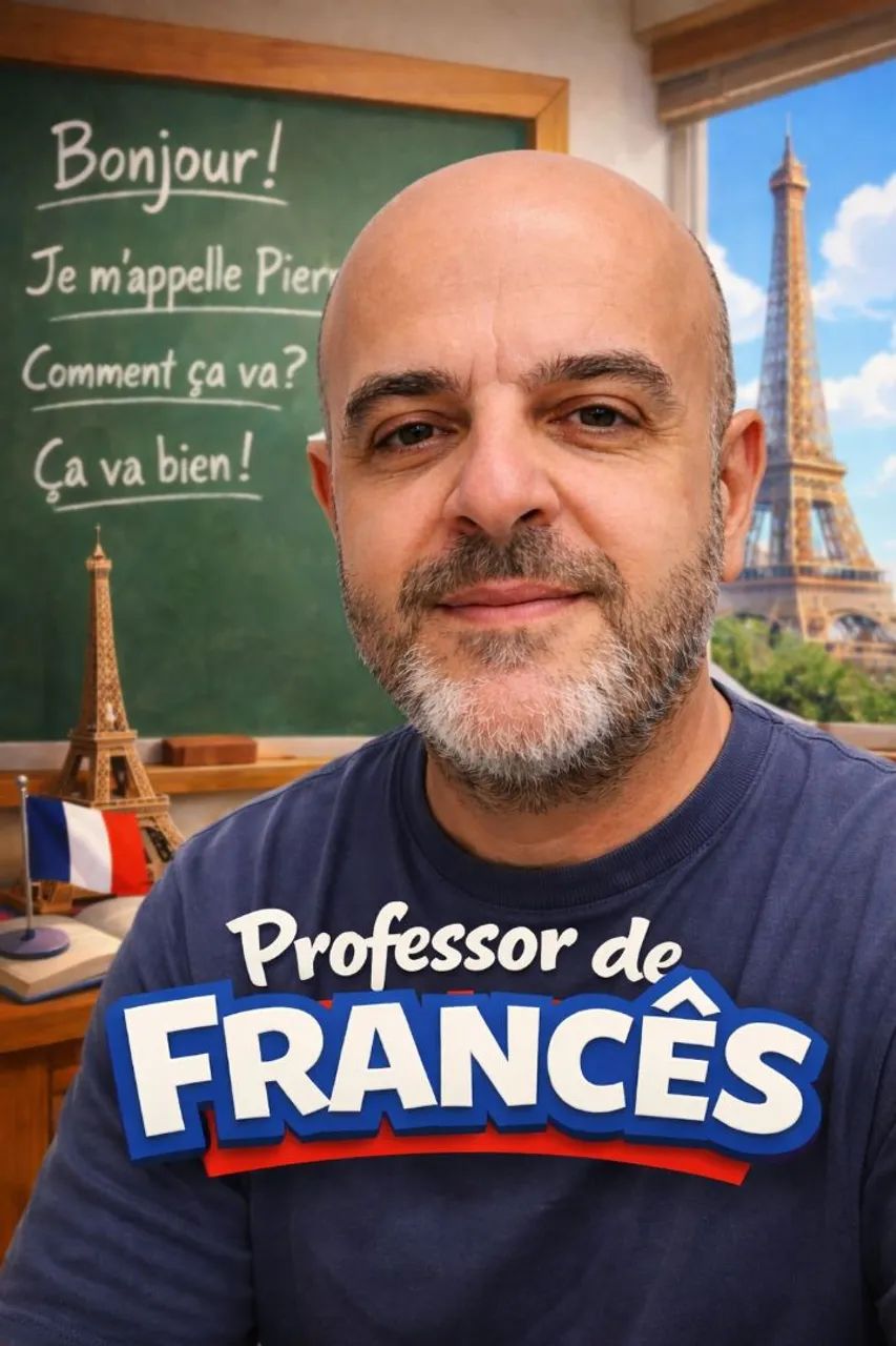 Aulas de  francês com professor particular