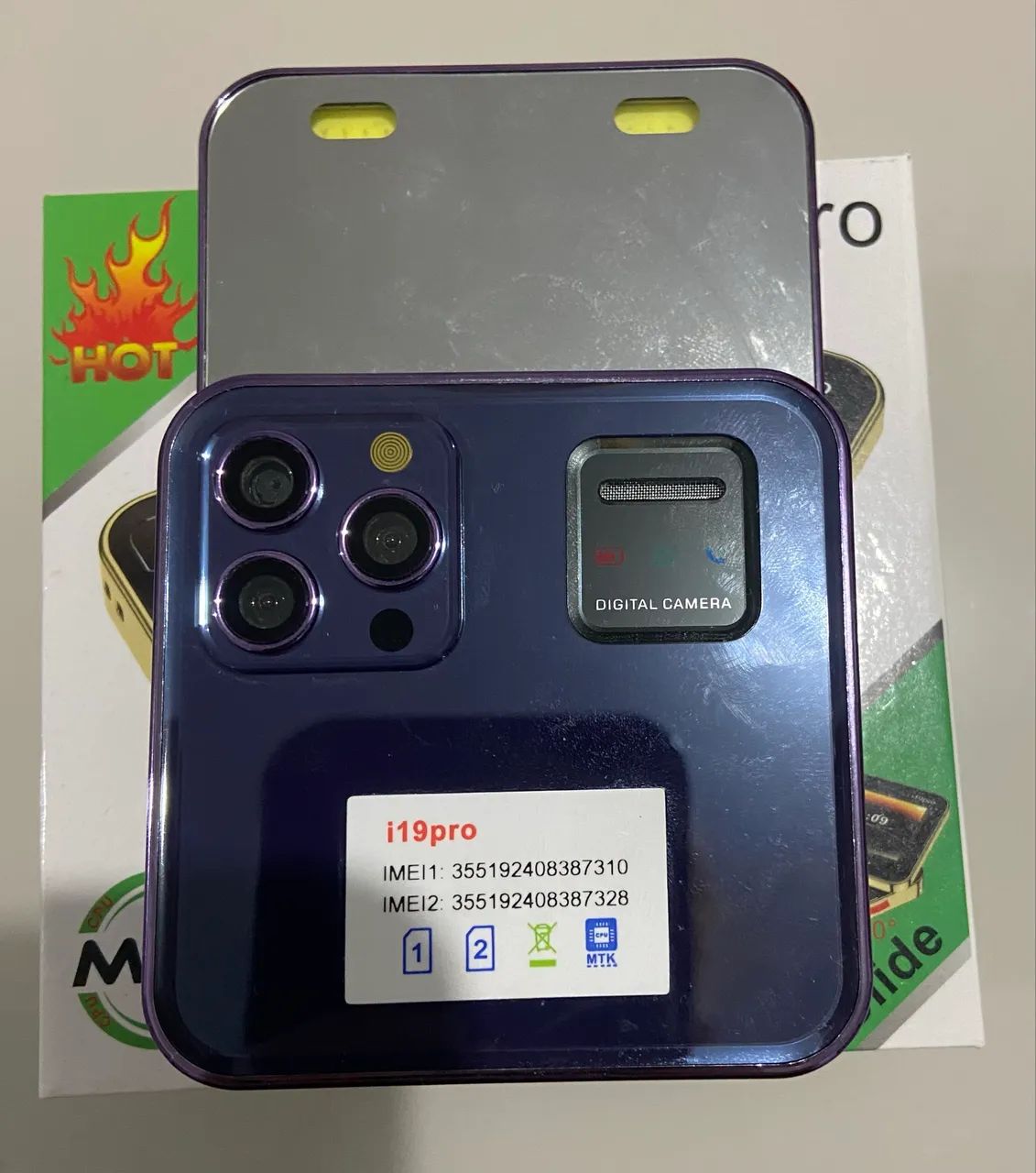 Celular i19pro slider roxo  - Foto 3