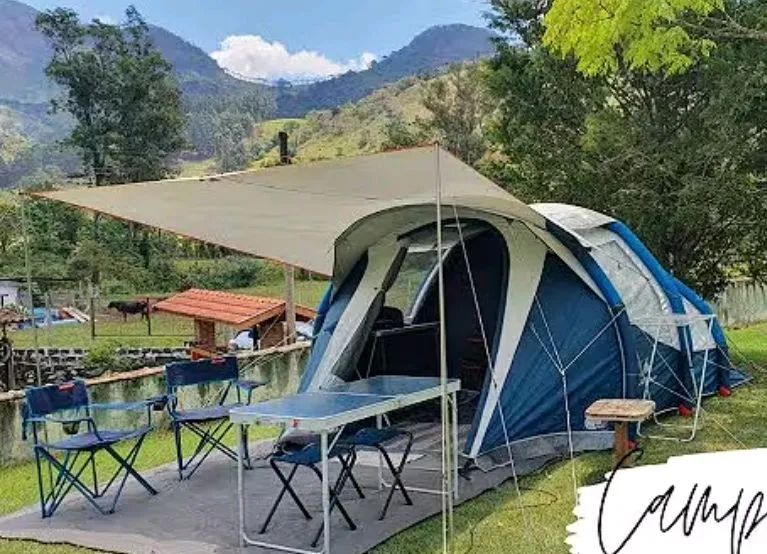 Barraca de camping quechua 4.1 a ar 