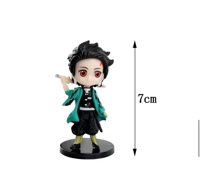 Kit 6 miniaturas anime Demon Slayer - Foto 3