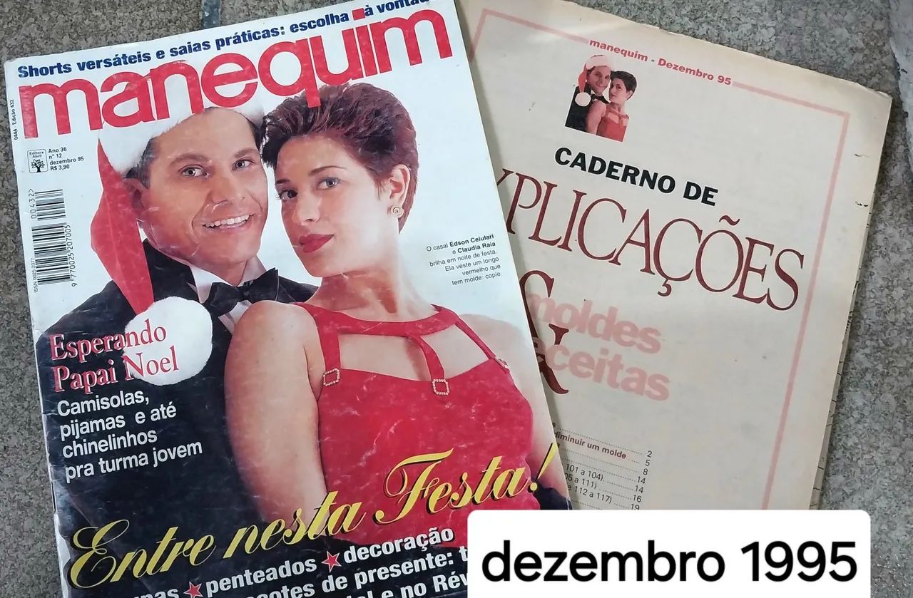 Revista manequim antiga 