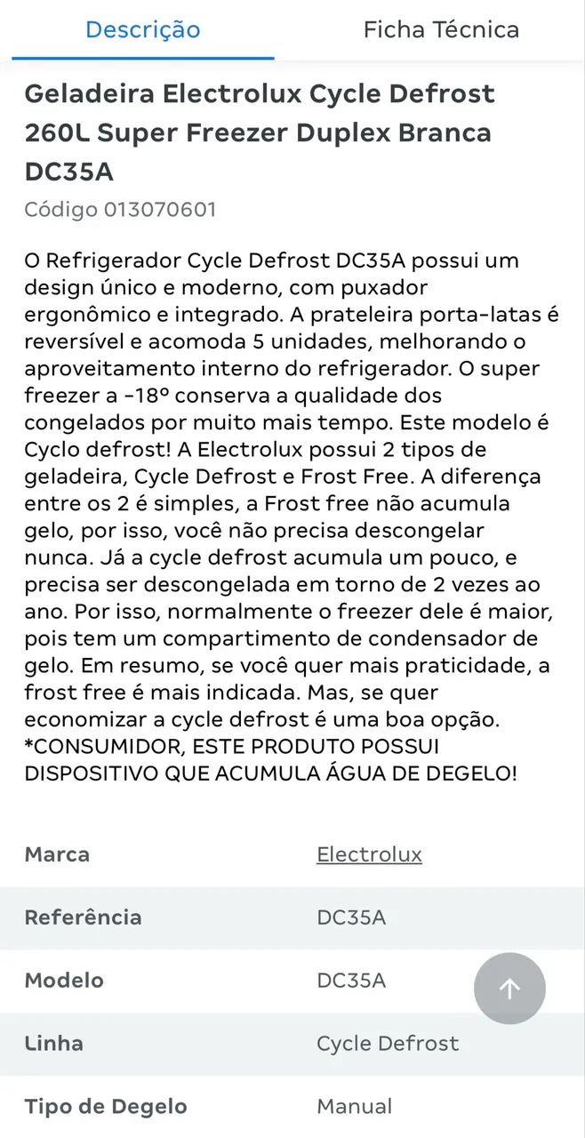 Geladeira eletrolux - Foto 4