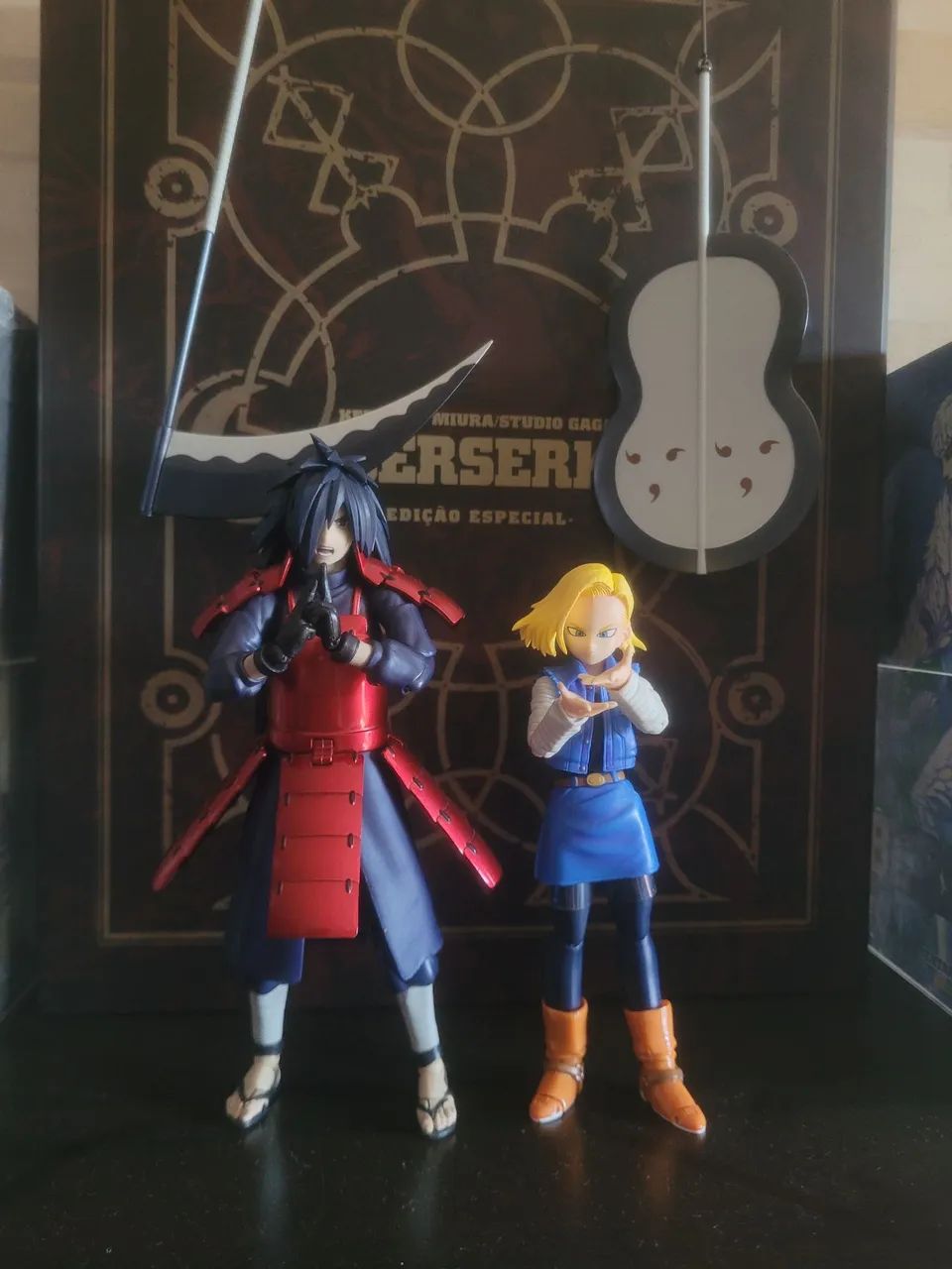 S.h Figuarts Android 18 + Madara Uchiha