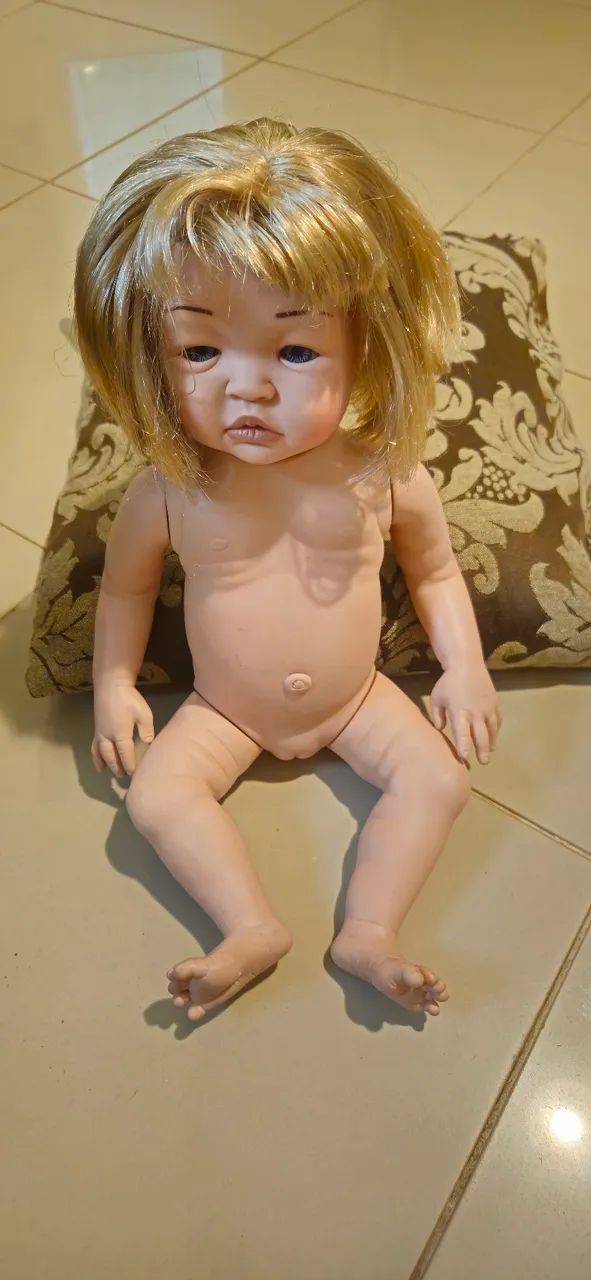 Boneca realista estilo bebê reborn - Foto 3