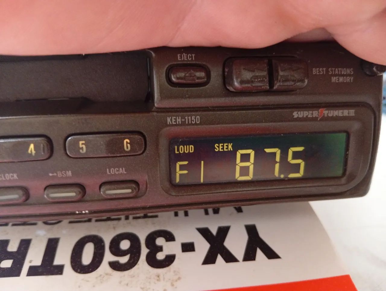 Rádio toca fitas Pioneer KEH -1150 ( nao está saindo som). - Foto 3
