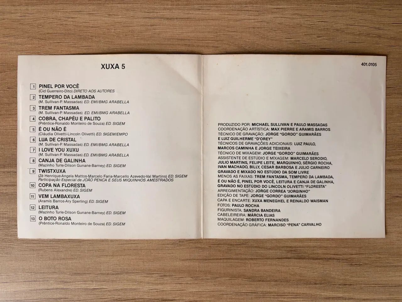 CD Xuxa 5 - Edição de 1990 - Raro - Foto 5