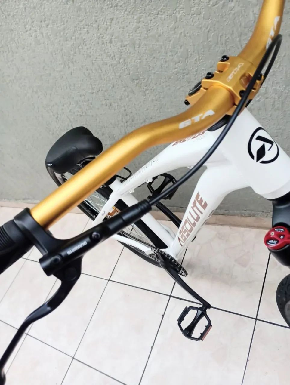 Absolute Brutus freio hidráulico Shimano  - Foto 5