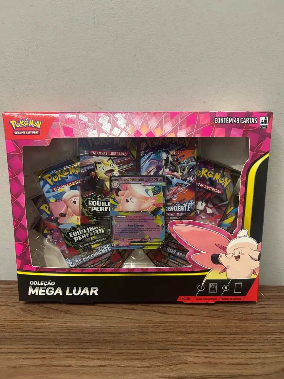 Box Pokémon Mega luar Mega Cafable Lacrada