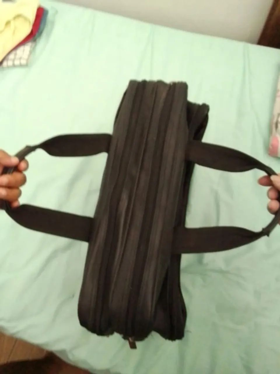 Maleta Pasta Bolsa para Notebook em Couro Conservada - Foto 4