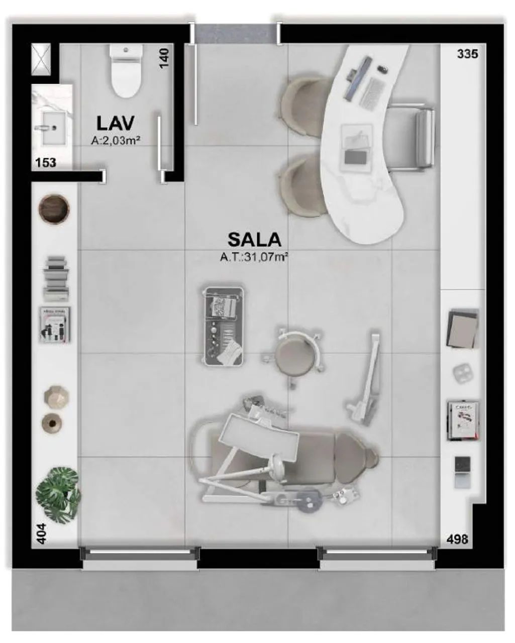 Sala comercial - Orbe 2 - Parque Una - Foto 2