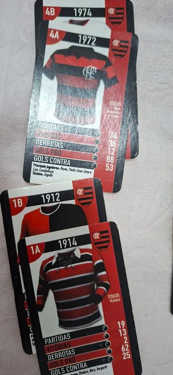 Vendo 32 cards do Flamengo  - Foto 2