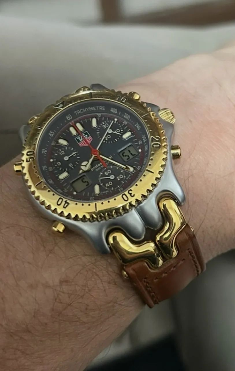 Relógio Tag Heuer S/ EL Senna Original  - Foto 4