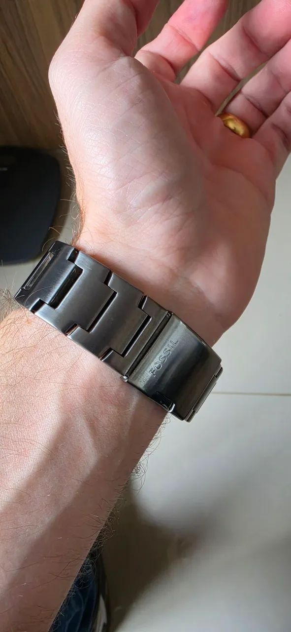 Relógio masculino Fóssil 48mm - Foto 4