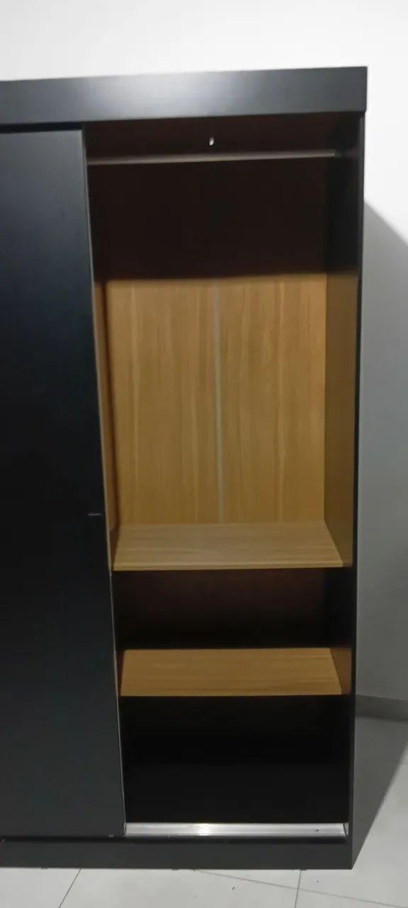 Guarda roupa solteiro preto - Foto 5