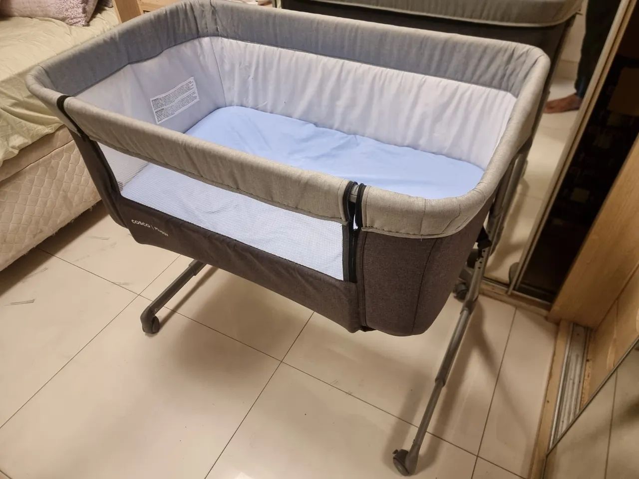 Berço Cosco Co-Bed Pluggy - Foto 3
