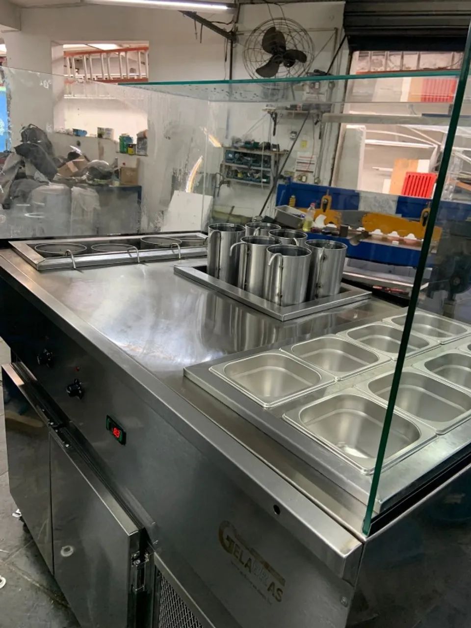 bancada para produção de massas em inox. - Foto 5