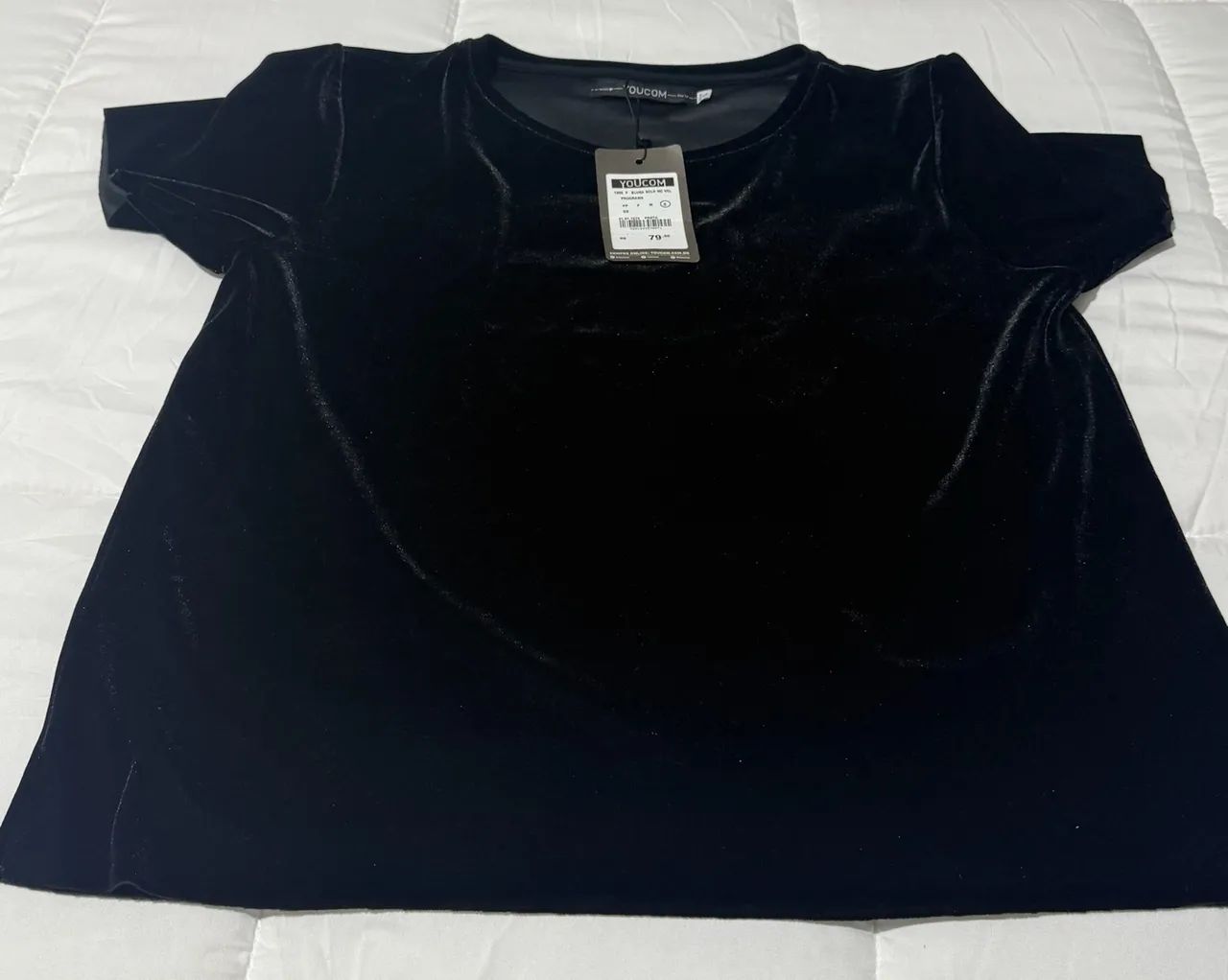 BLUSA PRETA YOUCOM G - R$ 75 - Foto 4