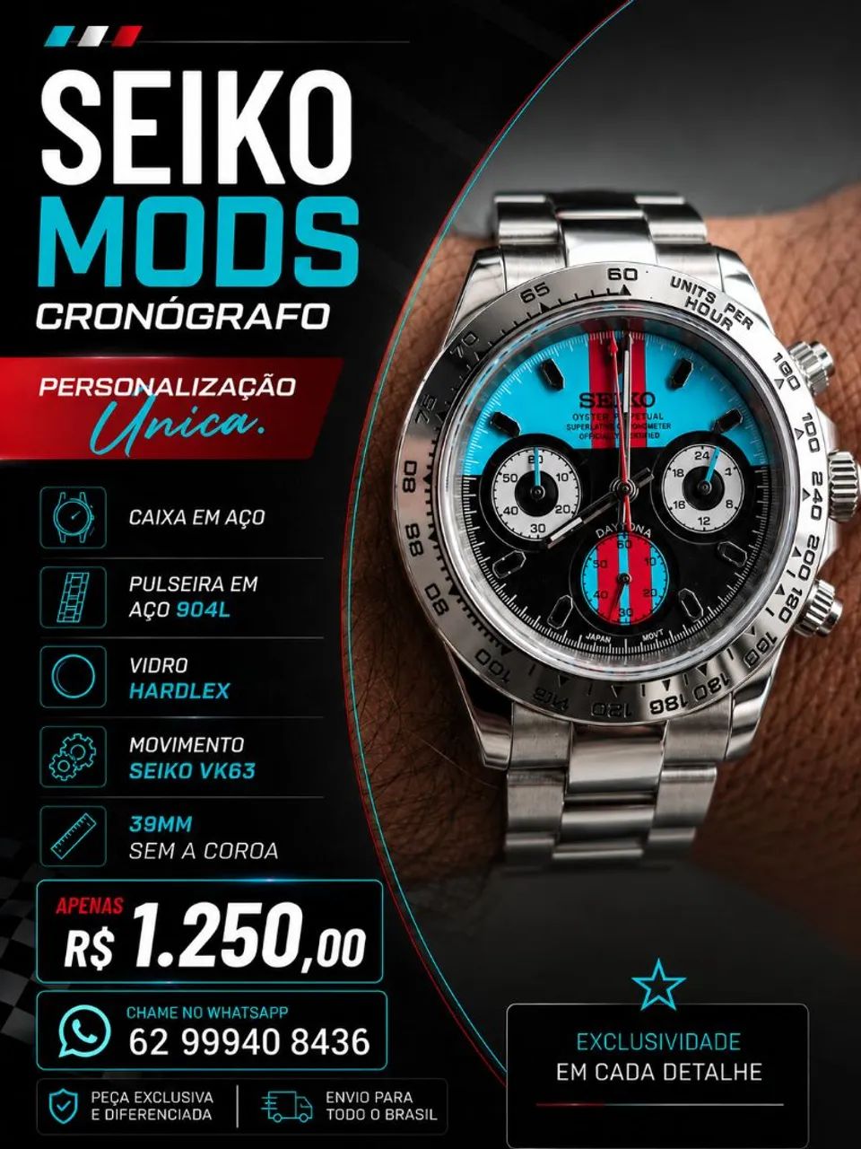 Relógio Seiko Mods - Foto 2