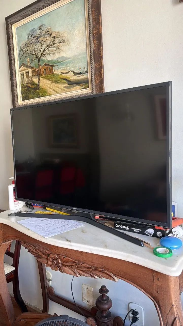 Televisão Samsung 40 polegadas com problemas no led - Foto 3