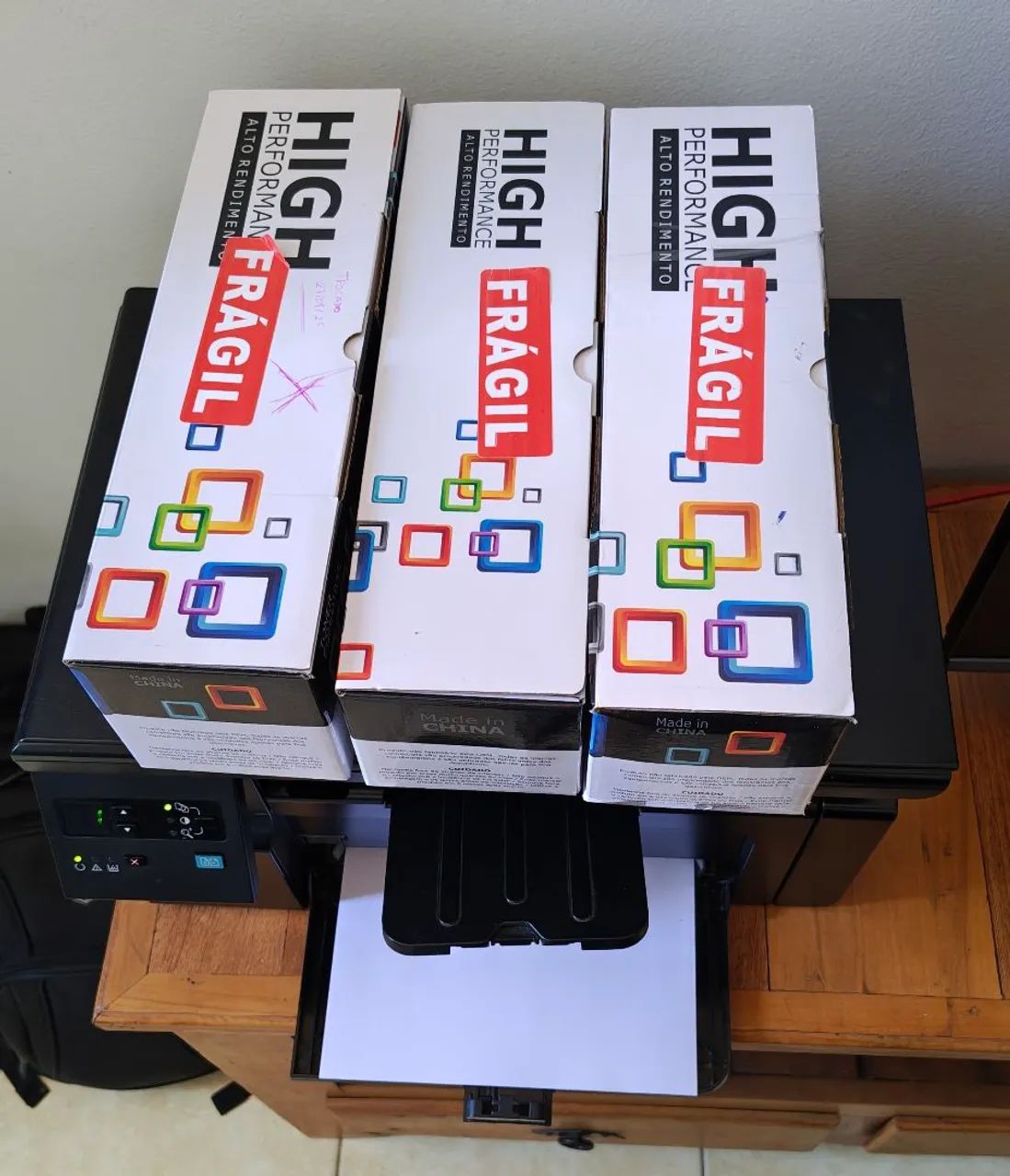 Impressora HP LaserJet M1132 MFP com 4 Tonners - Foto 4