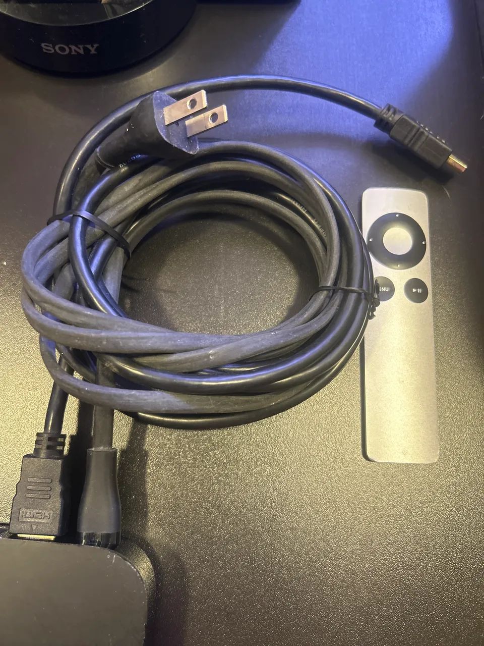 Apple TV 2ª geração A1378 com controle original e cabos funcionando - Foto 2
