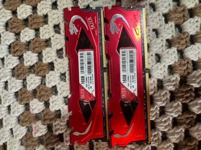 Memória Ram Jazer Ddr4 16g 3200mhz