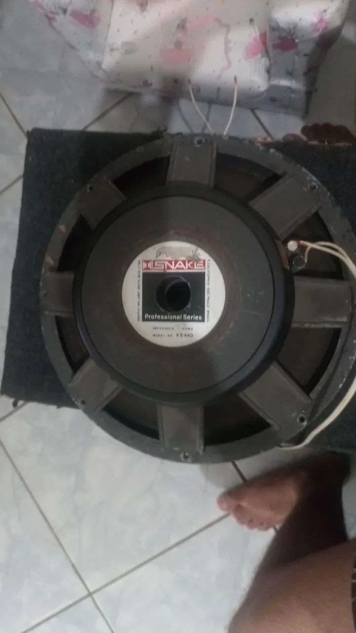 Vendo alto falante da snake KE 440 15 polegadas  - Foto 4