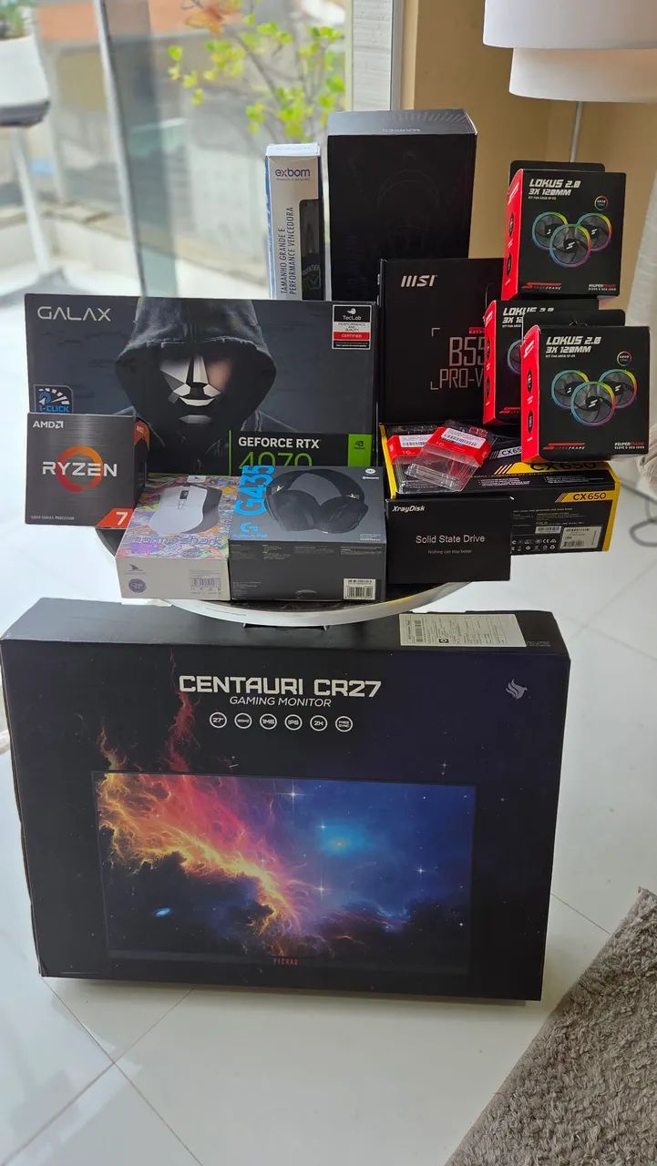 ? PC GAMER RTX 4070 + RYZEN 7 | 32GB | NVME ? R$ 7.300 - Foto 5