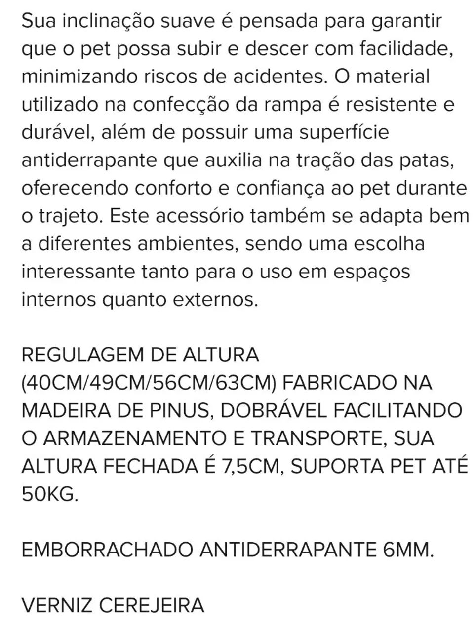 Rampa pet para cama - Foto 5