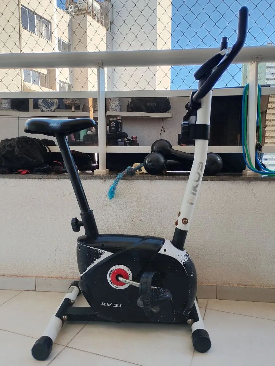 Bicicleta Ergométrica Kv3.1i Magnética Kikos - Foto 2
