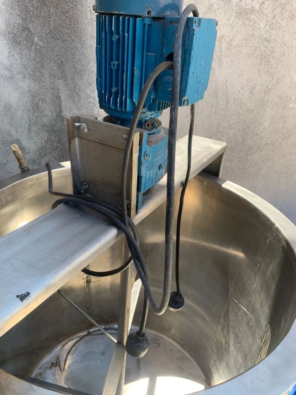 Tanque misturador/Agitador de inox com aquecimento ajustavel - Foto 4