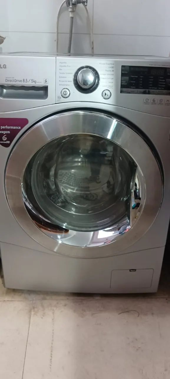 Lava e seca LG CINZA