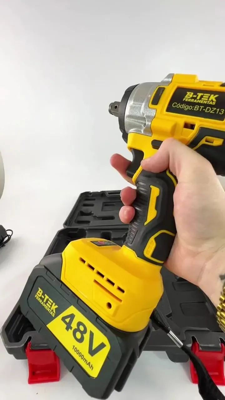 Parafusadeira e Furadeira de Impacto B-TEK Modelo BT-DZ13 NOVA - Foto 6