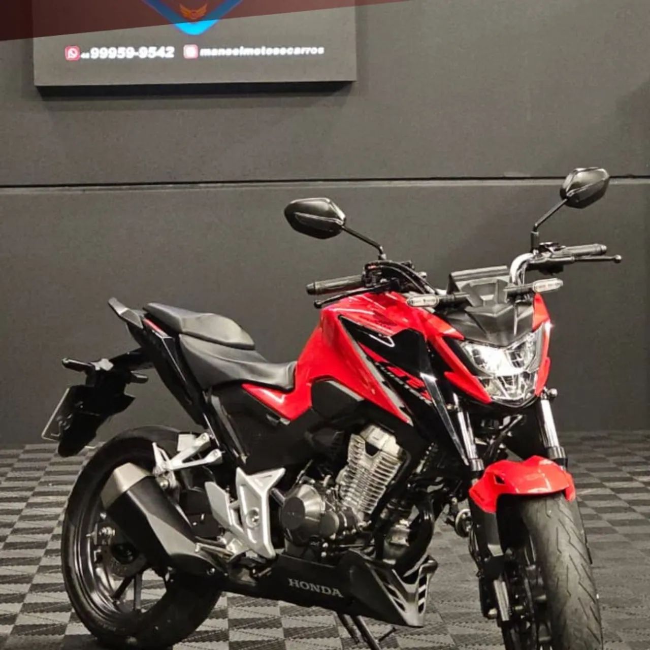CB 300F Twister Flex 2024 Vermelha