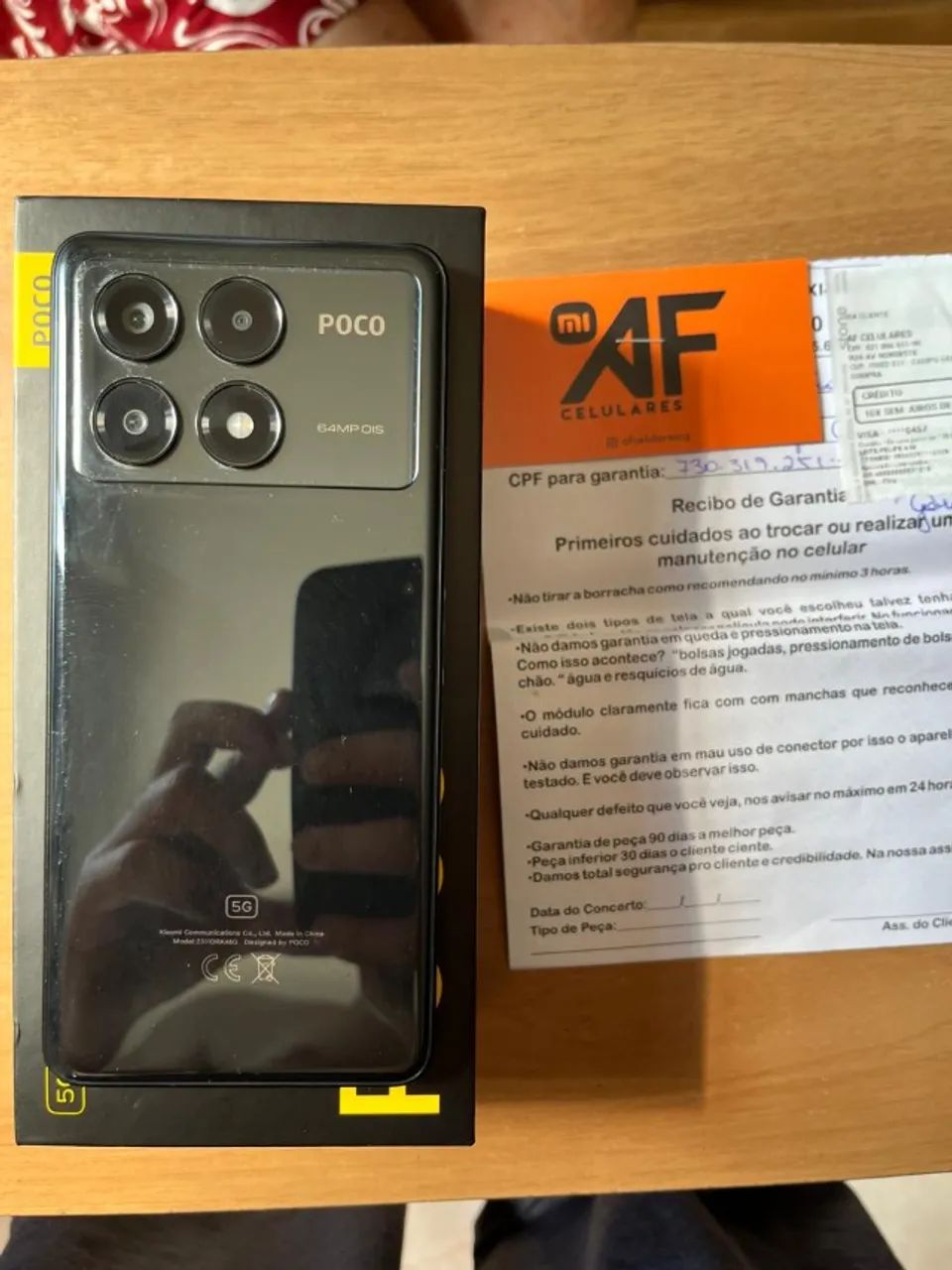 POCO X6 Pro 5G BLACK 8GB RAM 256GB ROM - Foto 4