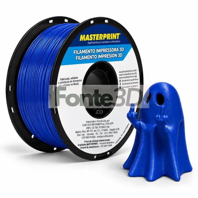 Filamento Petg Azul - 1 Kg Masterprint