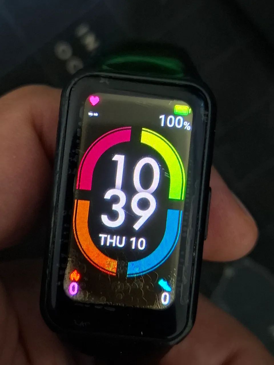 Honor Band 6 com defeito no Touch