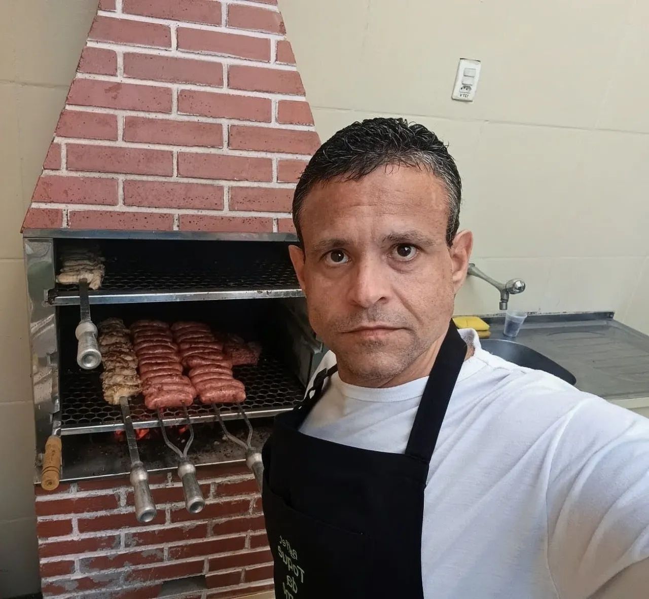 Churrasqueiro Profissional - LEVO RECHAUD!!!!!